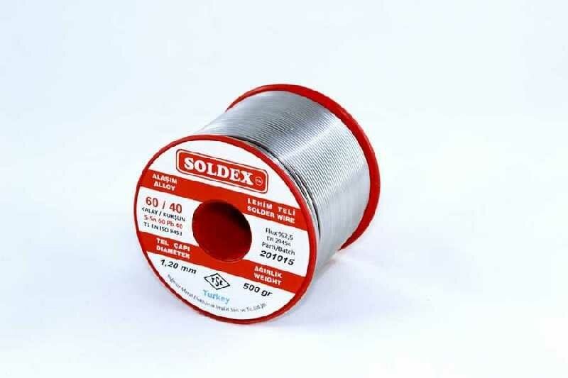 Soldex 1.2mm 500gram 60/40 lehim teli