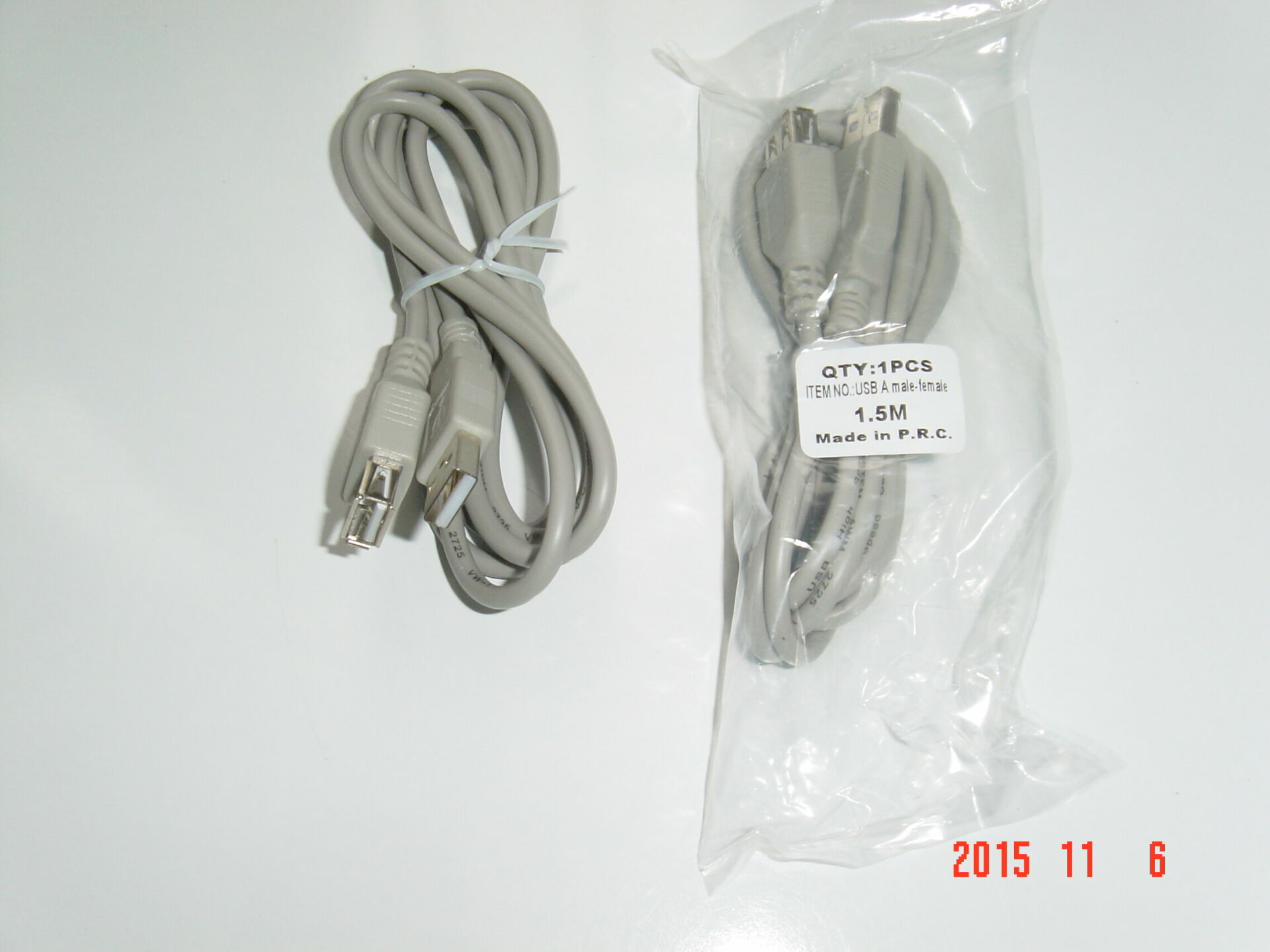 USB Erkek - USB Dişi 1.5 Metre