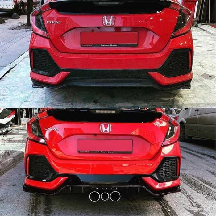 CIVIC FC5 IÇIN UYUMLU TYPE R EGZOZ UCU