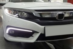 CIVIC FC5 2016-2020 IÇIN UYUMLU MAKYAJSIZ KASA ÖN SIS LEDI TEK ÇIZGI