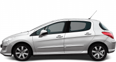 Peugeot 308 Krom Yan Kapı Çıtası 4 Prç 2007-2013