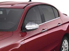 Fiat Egea Sedan/HB Krom Cam Çıtası 4 Parça 2015 ve Sonrası