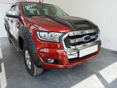 FORD RANGER 2012-2016 ÖN SIS ÇERÇEVESI KAPLAMA SIYAH KALIN