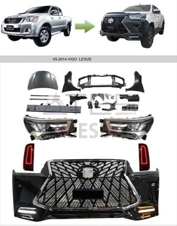 TOYOTA HILUX VIGO (2005-2015) LEXUS BODY KIT FULL