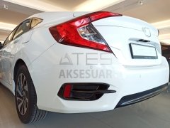 HONDA CIVIC FC5 2016-2020 ARKA SIS FULL KAPLAMA BLACK