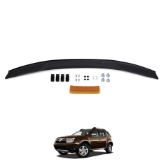 Dacia Duster Ön Kaput Koruyucu Rüzgarlık 3 mm (ABS) 10-17