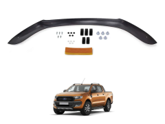 Ford Ranger Ön Kaput Koruyucu Rüzgarlık 3 mm (ABS) 2016-2