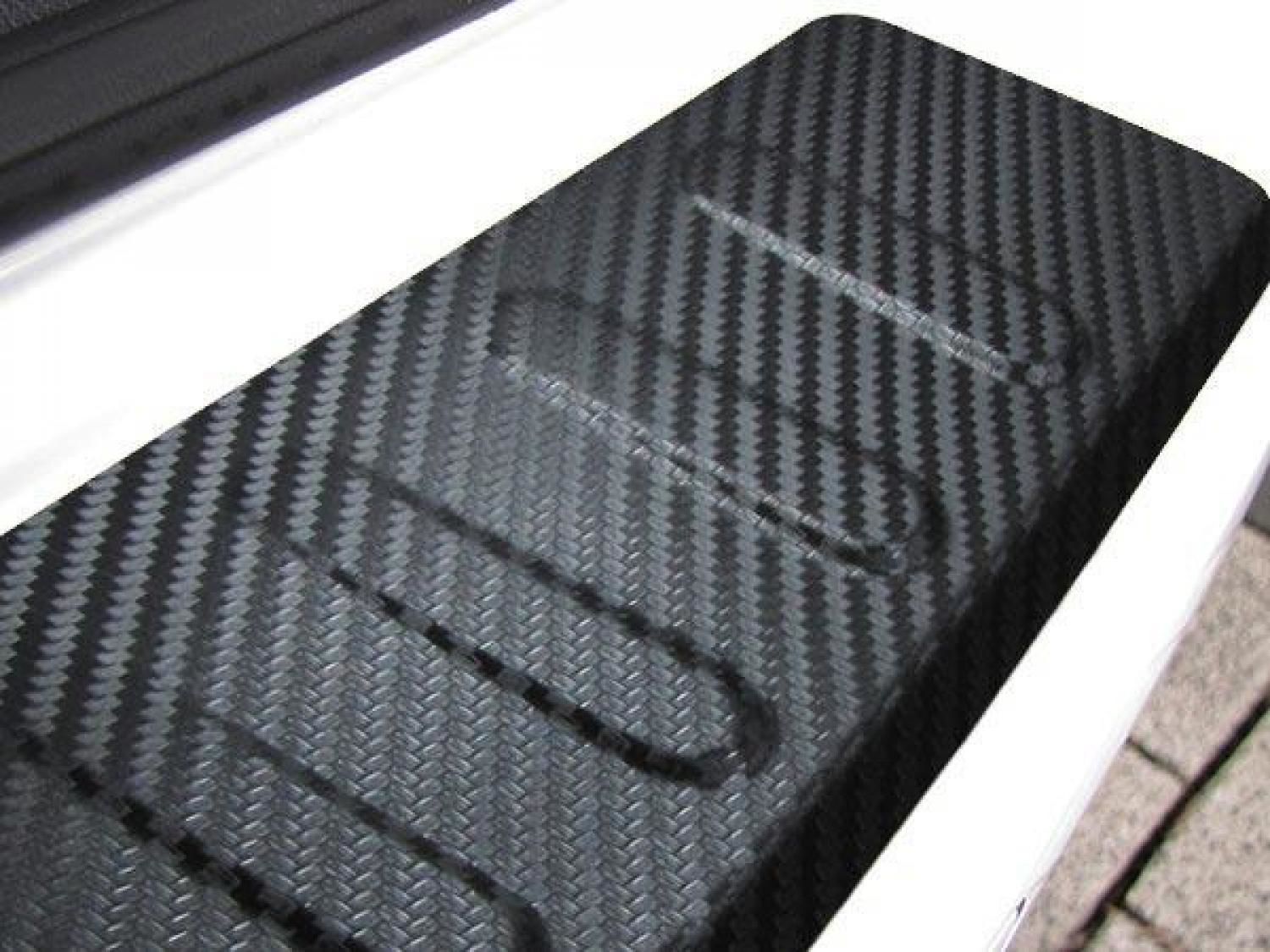 Audi Q3 Arka Tampon Koruması Karbon 2011>