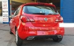 OPEL CORSA E Arka Difüzör Boyalı