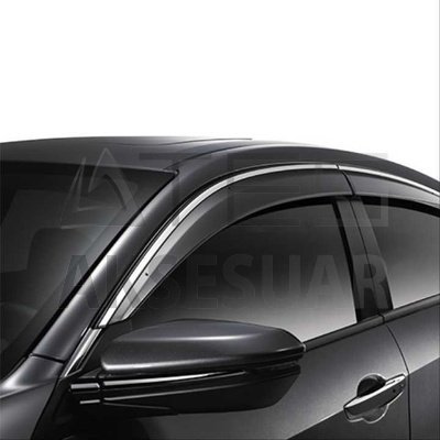 HONDA CIVIC FC5 2016-2020 CAM RÜZGARLIGI KROM ÇITA