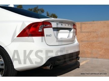 Volvo S60 Yeni Anatomik Spoiler Boyalı