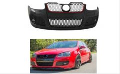 GOLF 5 MK5 2003-2009 IÇIN UYUMLU ÖN TAMPON + PANJUR GTI