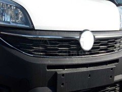 Fiat Doblo Facelift Krom U Formlu Ön Panjur Çıtası 2014 ve Sonrası