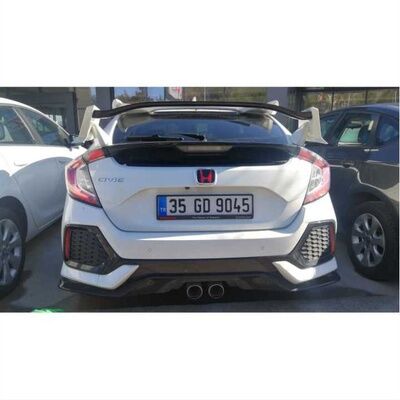 CIVIC FC5 2016-2020 IÇIN UYUMLU ARKA LOGO SMOKE