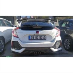 CIVIC FC5 2016-2020 IÇIN UYUMLU ARKA LOGO SMOKE
