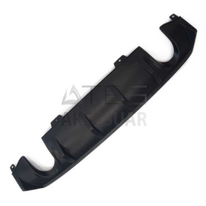 HONDA CIVIC FC5 2016-2020 DIFÜZÖR ÇIFT CIKIS MAT SİYAH