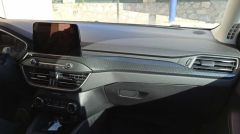 FOCUS IÇIN UYUMLU 2019+ KONSOL ÇITASI - KARBON (ABS)