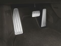 Mercedes E Class Pedal Seti Otomatik 4 Parça Paslanmaz Çelik Krom 1986-1995