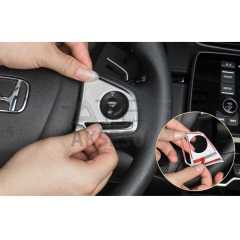 HONDA CIVIC FC5 2016-2020 DIREKSIYON KAPLAMASI 2 PARÇA - SILVER