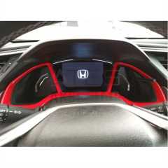 HONDA CIVIC FC5 2016-2020 GOSTERGE KAPLAMA KIRMIZI