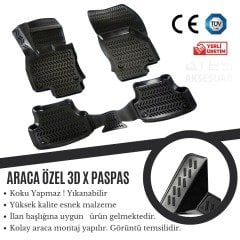 Citroen C5 Aircross  3D Havuzlu X Paspas