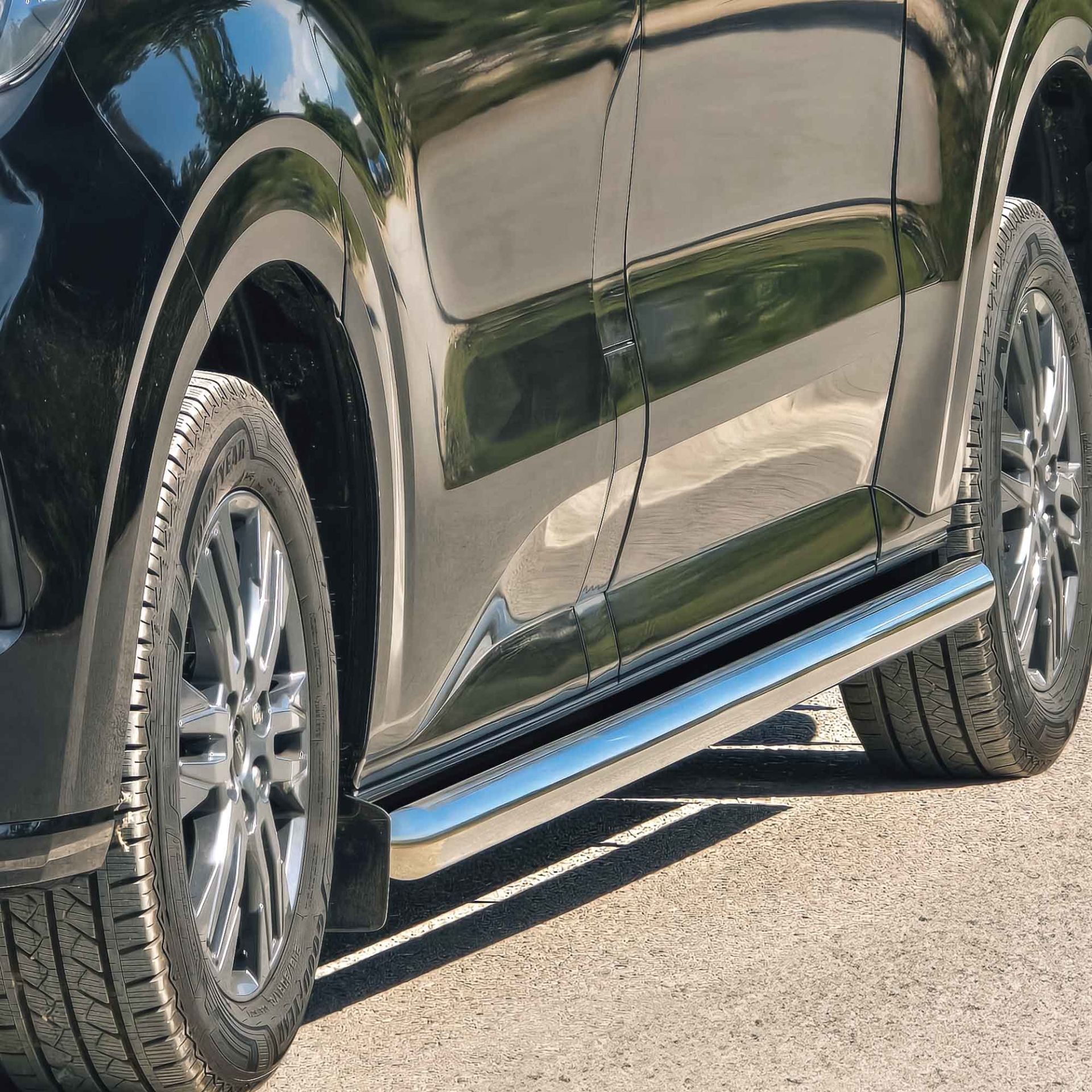 Ssangyong Musso  Grand Krom Boru Yan Basamak