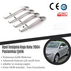 Opel İnsignia 2004 Kapı Kolu Çerçevesi Paslanmaz Çelik