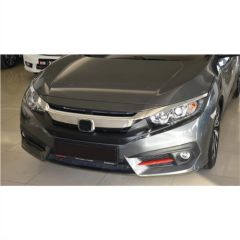 CIVIC FC5 2016-2020 IÇIN UYUMLU ÖN SIS ORTA CITA PIANO BLACK