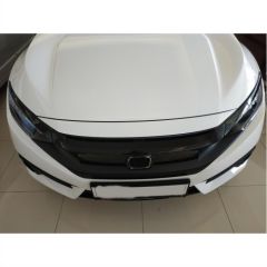 CIVIC FC5 2016-2020 IÇIN UYUMLU ÖN PANJUR KAPLAMA PIANO BLACK