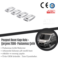 Peugeot Boxer 2006 Kapı Kolu Paslanmaz Çelik