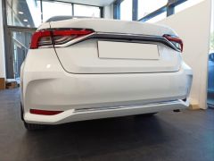 COROLLA 2019+ IÇIN UYUMLU ARKA TAMPON ALT NIKELAJI