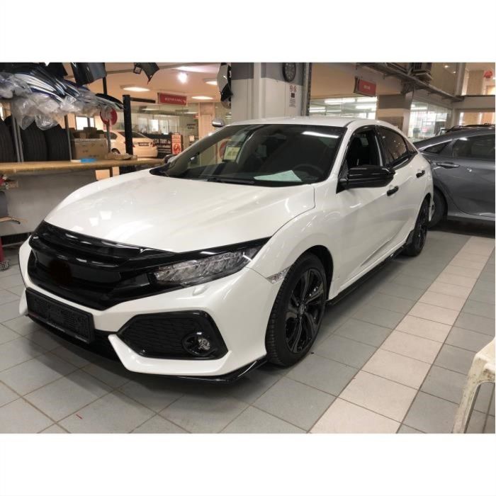 CIVIC FC5 2016-2020 IÇIN UYUMLU ÖN PANJUR UST KAPLAMA PIANO BLACK