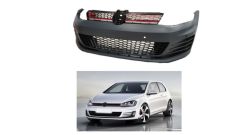 GOLF 7 2013-2017 IÇIN UYUMLU GTI ÖN TAMPON VE PANJUR SETI