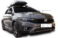 Fiat Egea Cross Krom Sis Far Çerçevesi 2 Parça Taşlı 2020 ve Sonrası