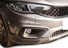 Fiat Egea Cross Krom Sis Far Çerçevesi 2 Parça Taşlı 2020 ve Sonrası