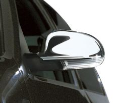 Volkswagen Golf 2004-2009 Ayna Kapakları Ayna Kapağı 2 Parça Paslanmaz Çelik Krom