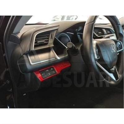 HONDA CIVIC FC5 2016-2020 KONTROL PANEL KAPLAMA- KIRMIZI
