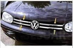 VW Golf 4 Krom Ön Panjur 4 Prç 1998-2004