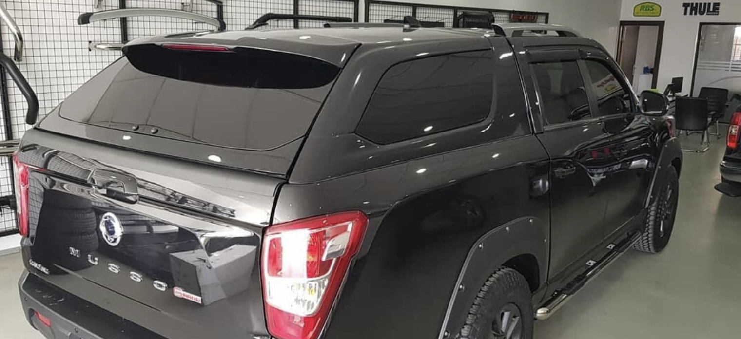 Ssangyoung Musso Grand Camlı Kabin Siyah Boyalı