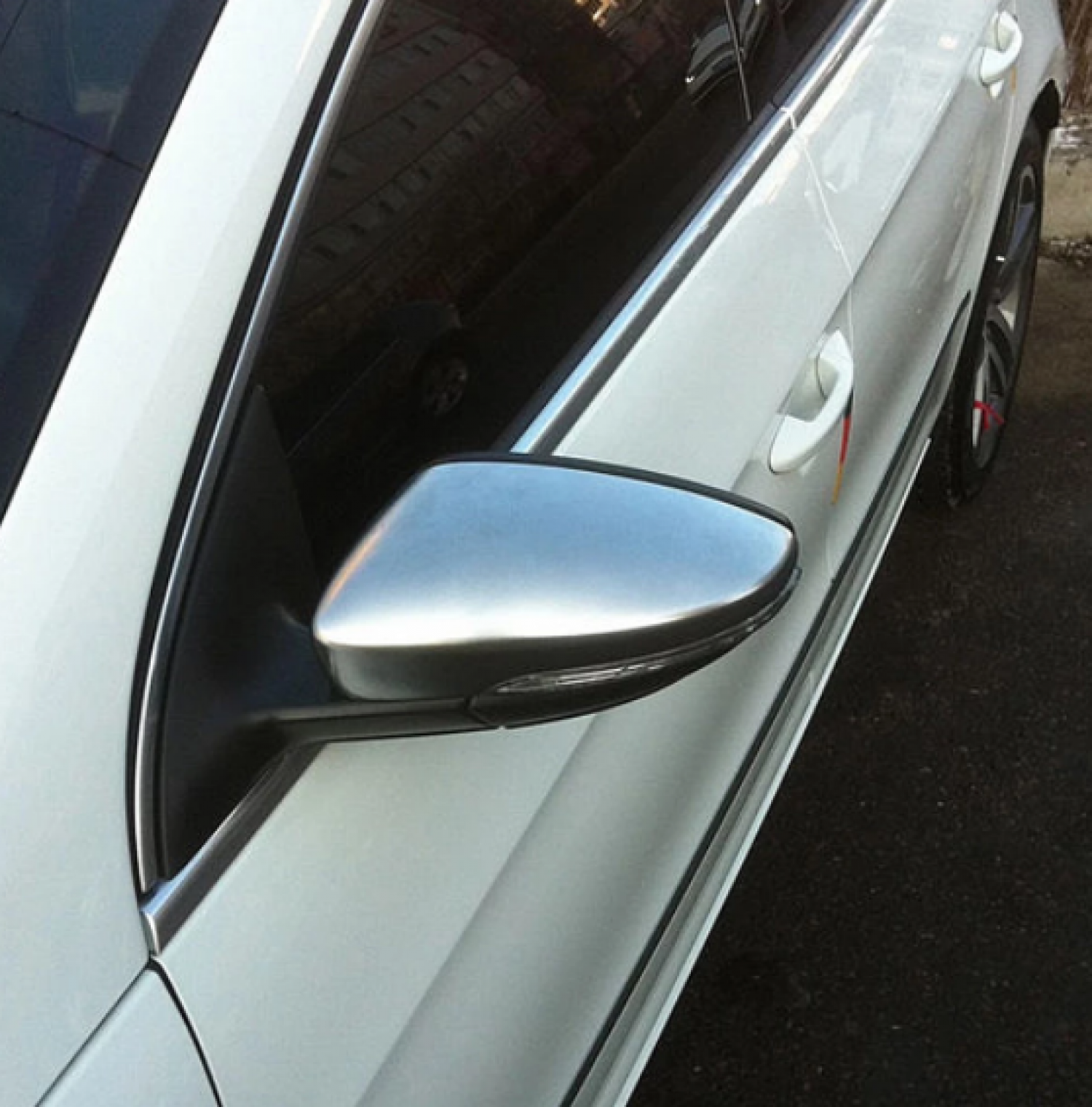 Volkswagen Jetta 2011-2014 Ayna Kapakları Ayna Kapağı 2 Parça Taşlı