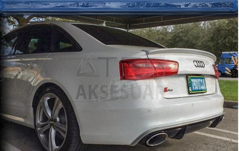 Audi A6 C7 Kasa Anatomik Spoiler Boyalı
