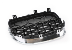 BMW 5 SERISI E60 2004-2009 DIAMOND PANJUR(BÖBREK) KROM ÇERÇEVE - BME60DB-KR