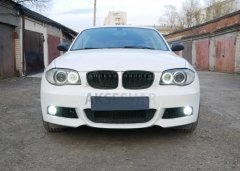 BMW 1 SERİSİ E87 07-11 ÖN TAMPON & PANJUR SETİ (SİS DAHİL)