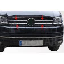 VW Transporter T6.1 Krom U Formlu Ön Panjur Çıtası 2020 Üzeri