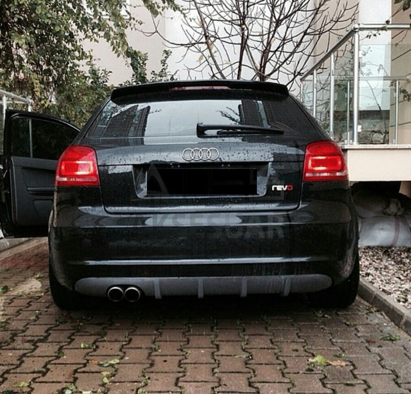 Audi A3 Arka Difizör Makyajlı(2009-2012) Boyalı