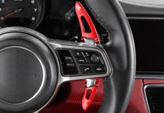PANAMERA 2017+/MACAN 2014+/CAYENNE 2015+ / 718 2016+ / 911 2016+ IÇIN UYUMLU PADDLE SHIFT - KIRMIZI