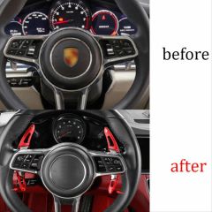 PANAMERA 2017+/MACAN 2014+/CAYENNE 2015+ / 718 2016+ / 911 2016+ IÇIN UYUMLU PADDLE SHIFT - KIRMIZI