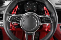 PANAMERA 2017+/MACAN 2014+/CAYENNE 2015+ / 718 2016+ / 911 2016+ IÇIN UYUMLU PADDLE SHIFT - KIRMIZI