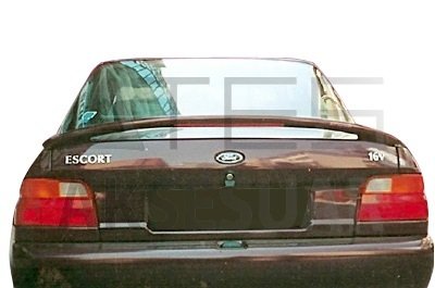 Ford Escort Sedan Işıklı Spoiler Boyalı