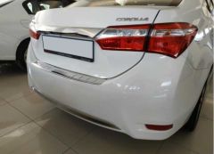 COROLLA 2013-2016  IÇIN UYUMLU  ARKA TAMPON ÜST KAPLAMA